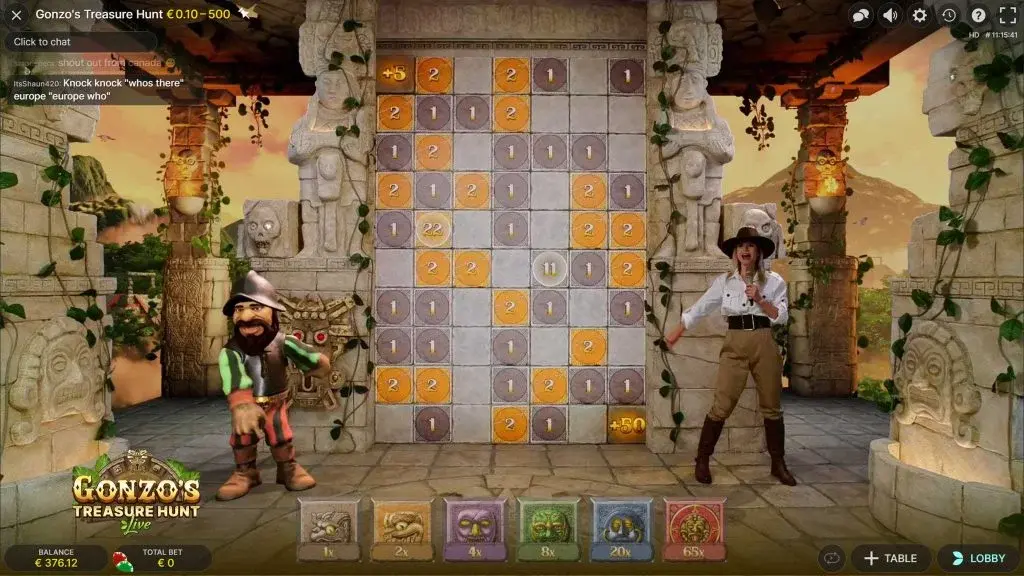 Gonzo Casino screenshot
